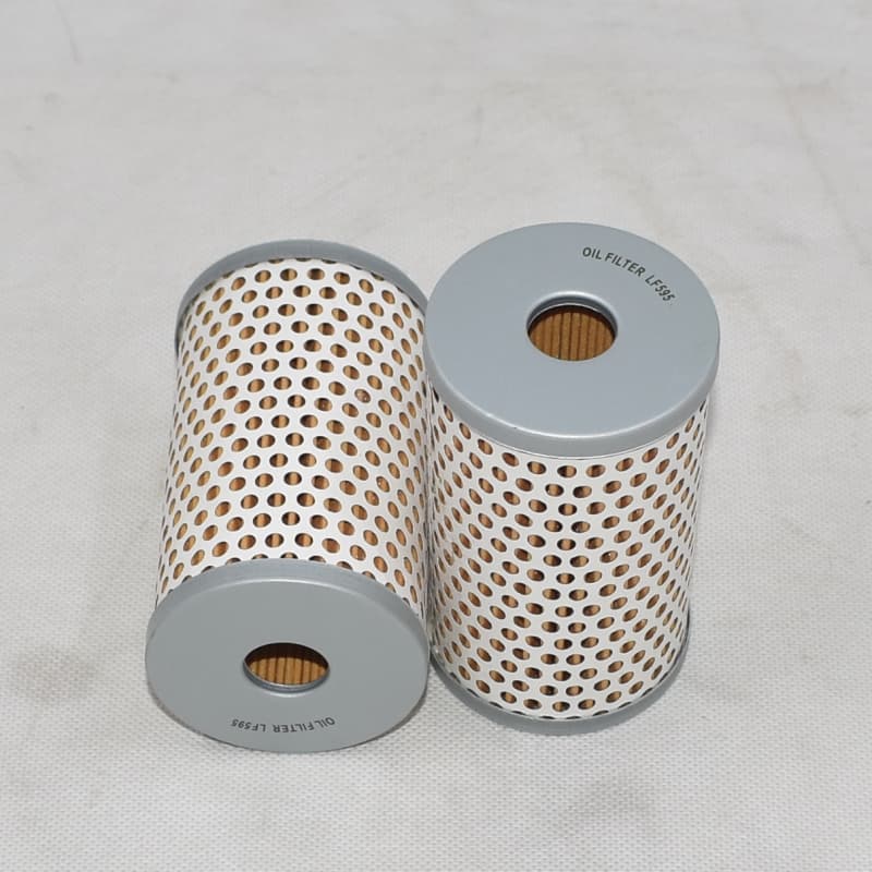 LF595 High Performance Oil Filter with orange gasket