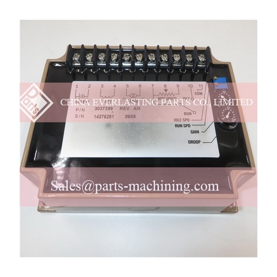 کنترلر الکترونیکی سرعت موتور کامینز گاورنر 3037359 برای ژنراتور