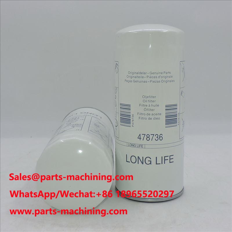 فیلتر روغن 478736 P550519 B76-SS LF3675 H200W41