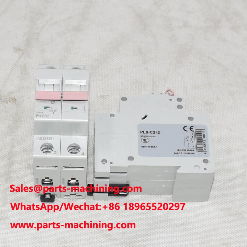 کلید مینیاتوری 2 آمپر 2 پین C مدل PL9-C2/2 PL9-C2-2 PL9-C22
